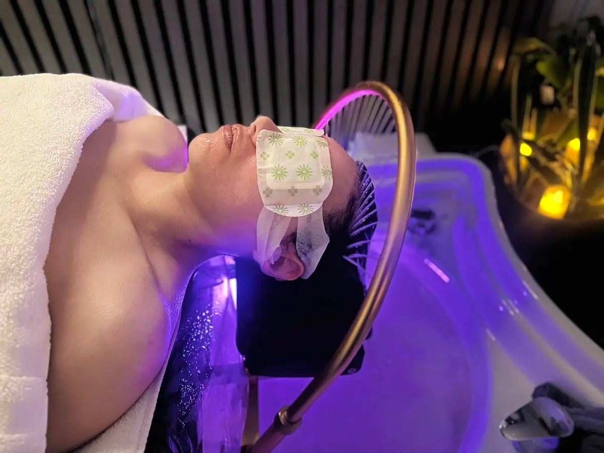 Hikari Head Spa | Facial Sculpting & TMJ Relief — Massage Therapy in HIKARI Head Spa Inside Salon by JC, Austin