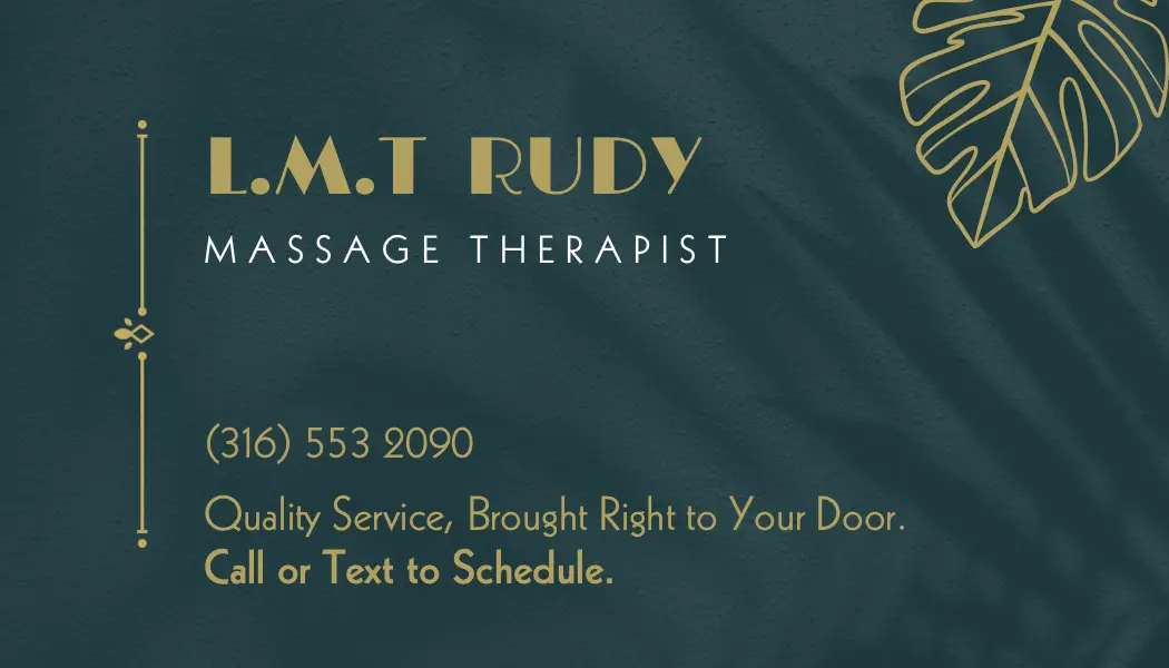 Rudy Massage Therapist — Massage Therapy in Bluff Springs Rd, Austin