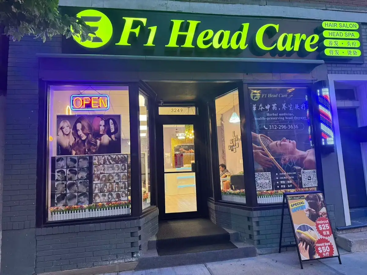 F1 Head Care-Head Spa and Hair Salon — Massage Therapy in S Halsted St, Chicago