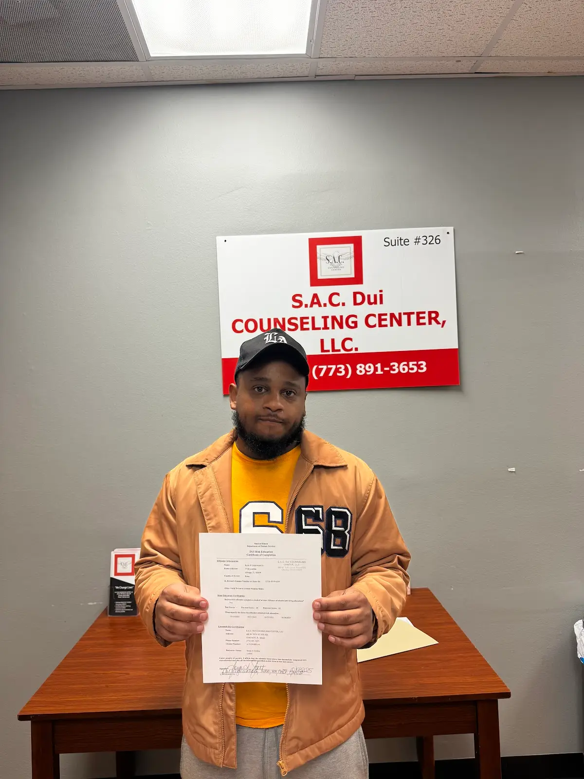 SAC Dui COUNSELING CENTER, LLC. — Counsellors & Mentors in W 76th St Ste 326, Chicago