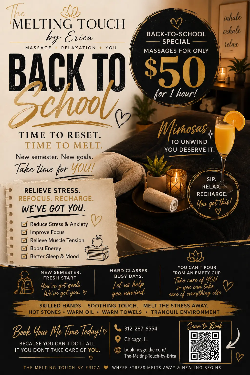 The Melting Touch by Erica L — Massage Therapy in S Ashland Ave, Chicago