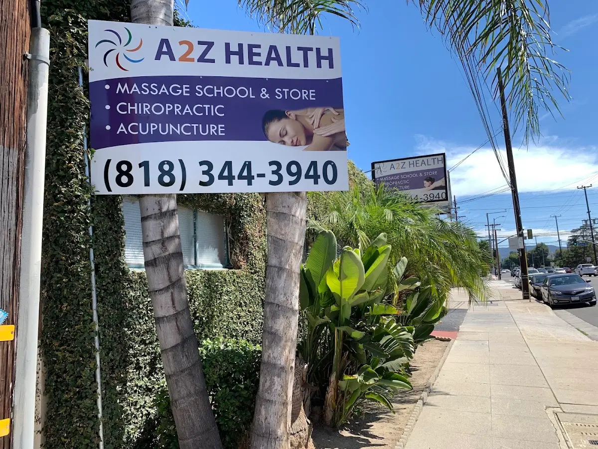a2z Health Massage Schools — Massage Therapy in Lindley Ave, Los Angeles