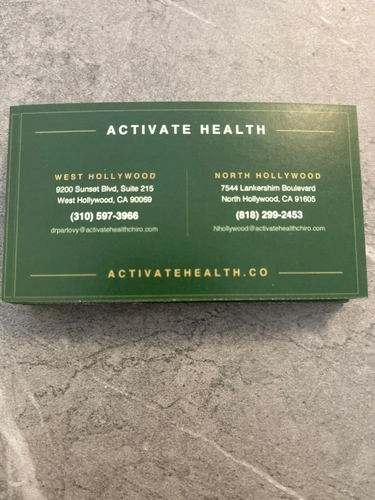 Activate Health Chiropractic — Chiropractic in North Hollywood, Los Angeles