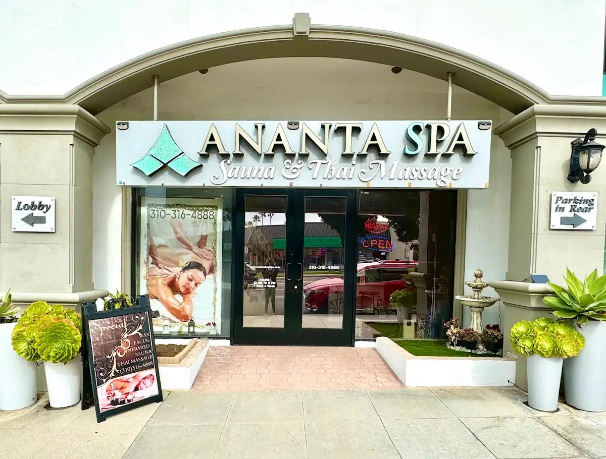 Ananta Spa, Sauna & Thai Massage — Massage Therapy in S Pacific Coast Hwy #100, Los Angeles