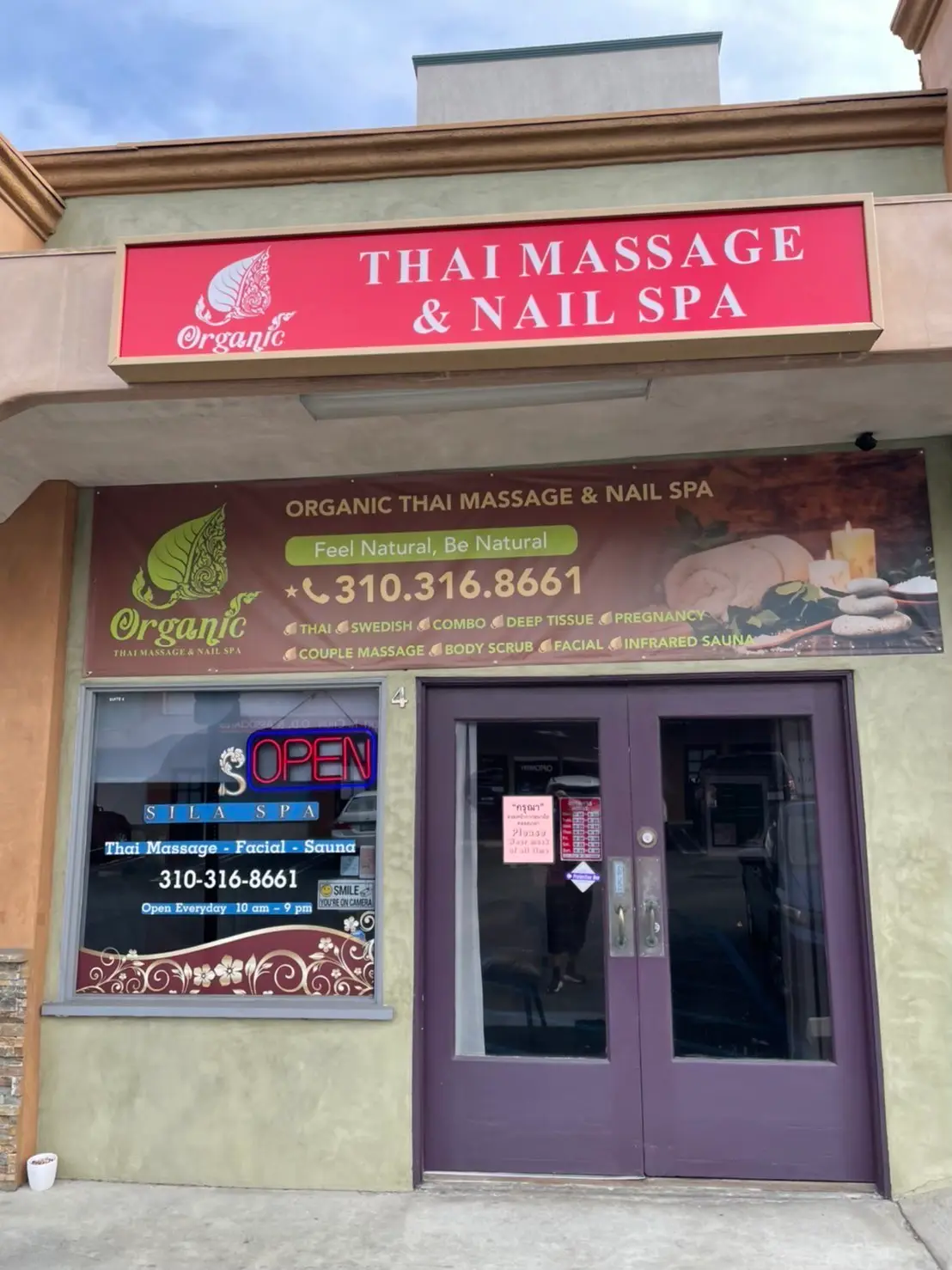 Organic Thai Massage & Nail Spa — Massage Therapy in Torrance Blvd #4, Los Angeles