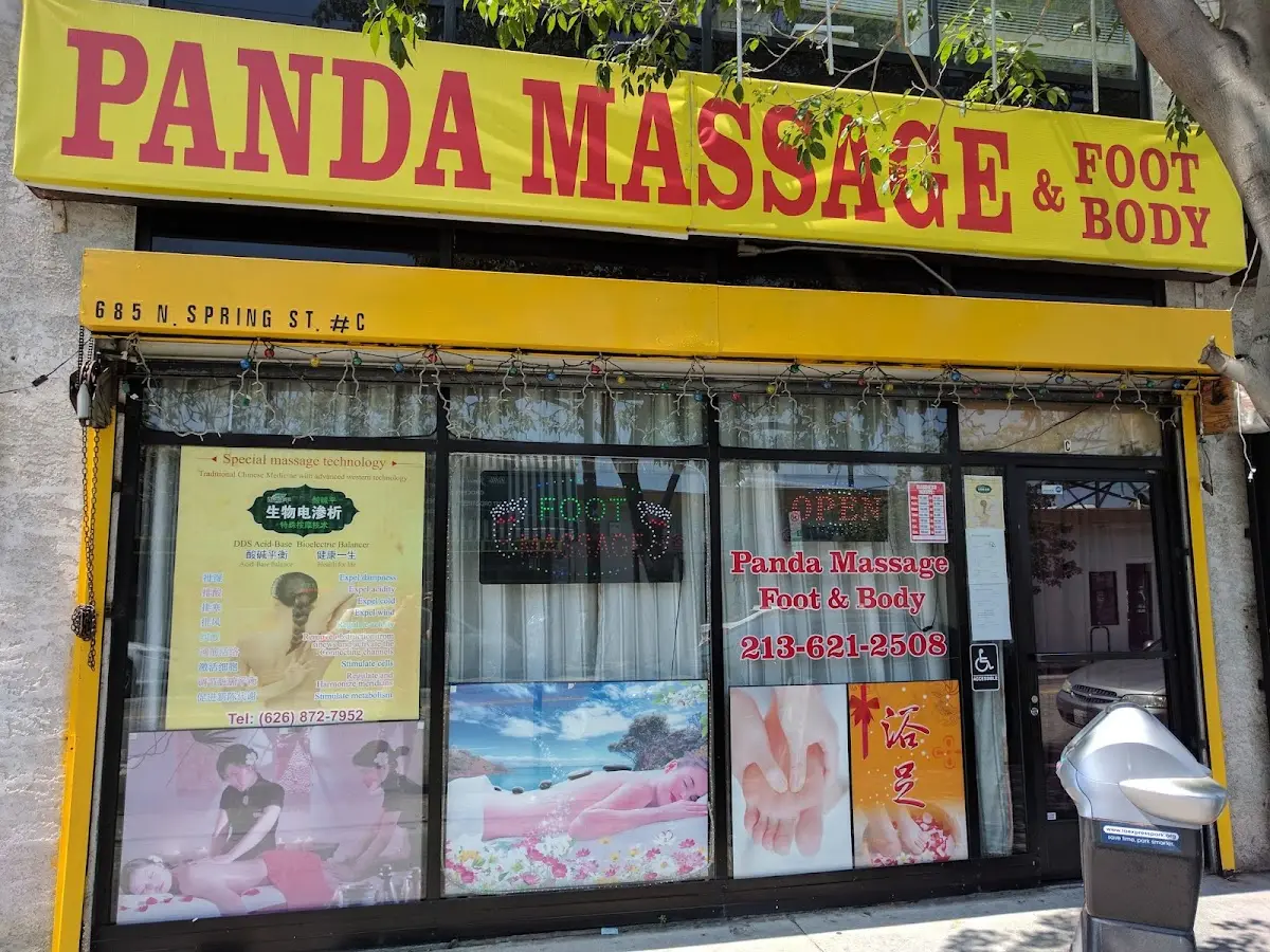 Panda Massage — Massage Therapy in N Spring St #C, Los Angeles