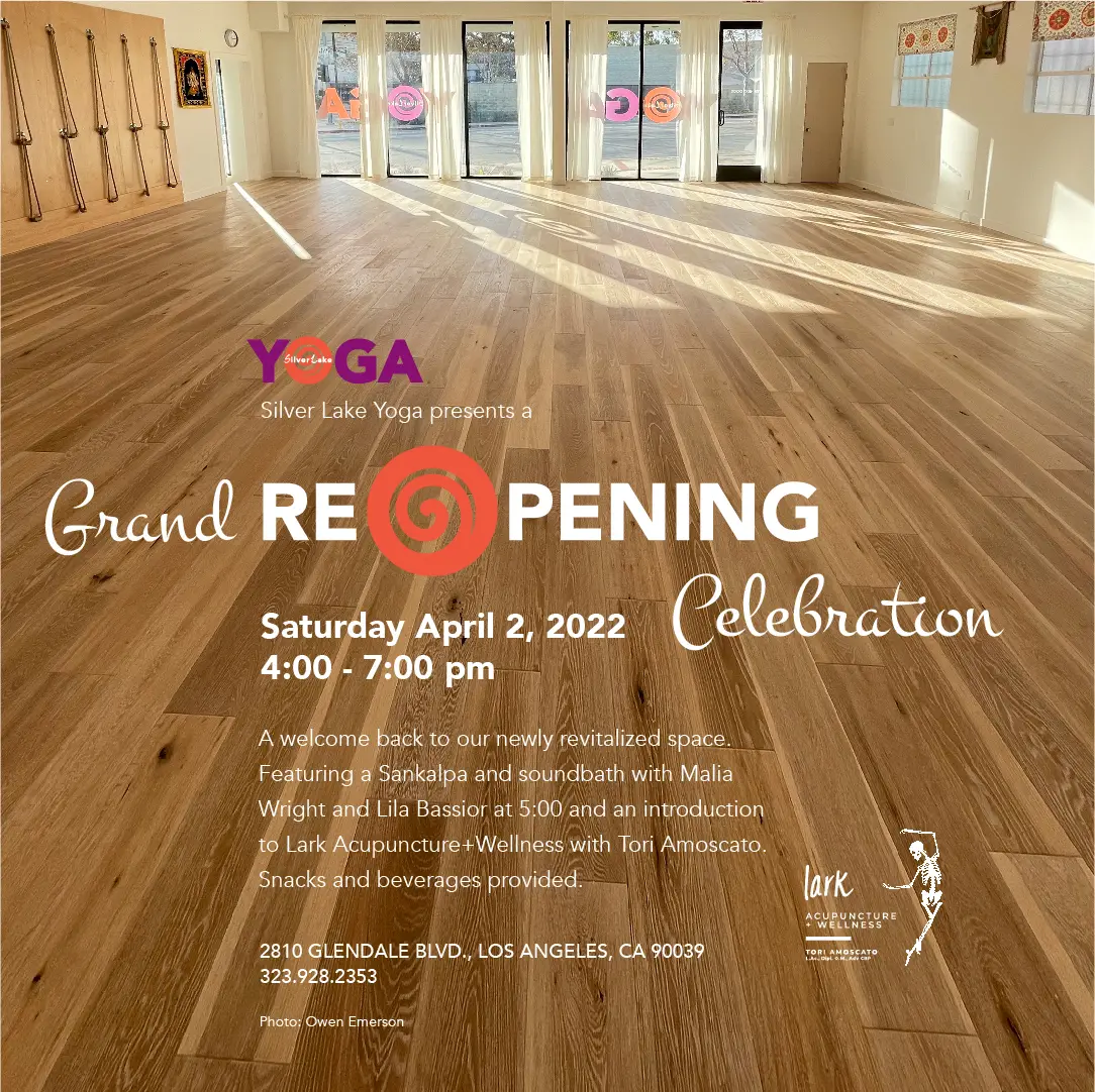 Silverlake Yoga — Yoga, Tai Chi & Pilates in Glendale Blvd, Los Angeles