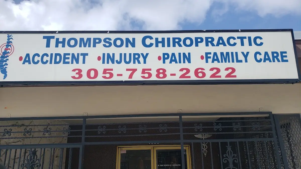 Dr. Rubin Thompson - Thompson Chiropractic Miami — Chiropractic in NW 7th Ave, Miami