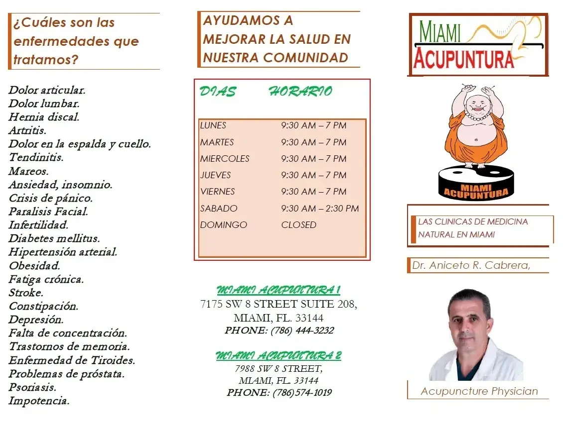 Miami Acupuntura Coral Way — Acupuncture in SW 24th St Ste 60, Miami