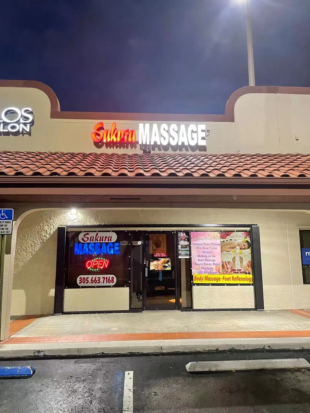 SAKURA MASSAGE — Massage Therapy in S Dixie Hwy, Miami