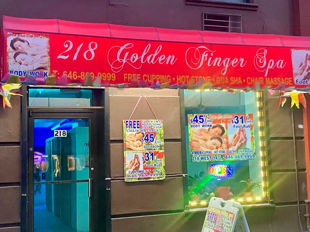 218 Golden Finger Spa — Massage Therapy in W 14th St, New York
