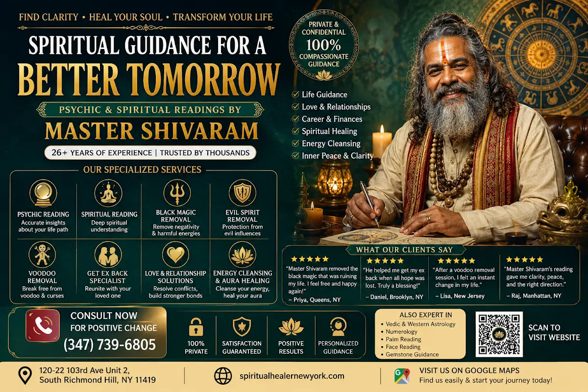 Best Astrologer and Psychic Reader Spiritual Healing center Black magic Removal Ex Love Back Expert — Reiki & Energy Medicine in -22 103rd Ave Unit 2, New York
