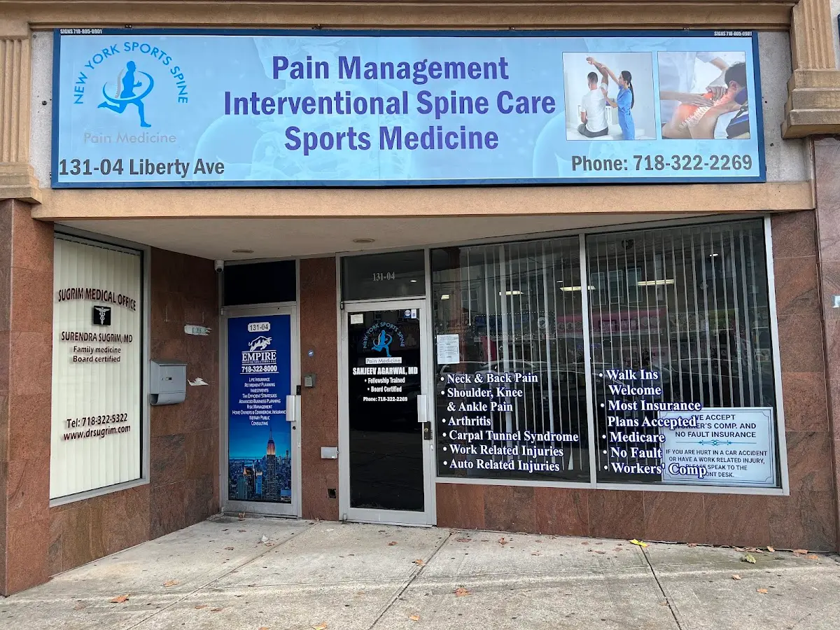 New York Sports Spine Pain Medicine — Physical & Rehabilitation Therapy in South Richmond Hill, New York
