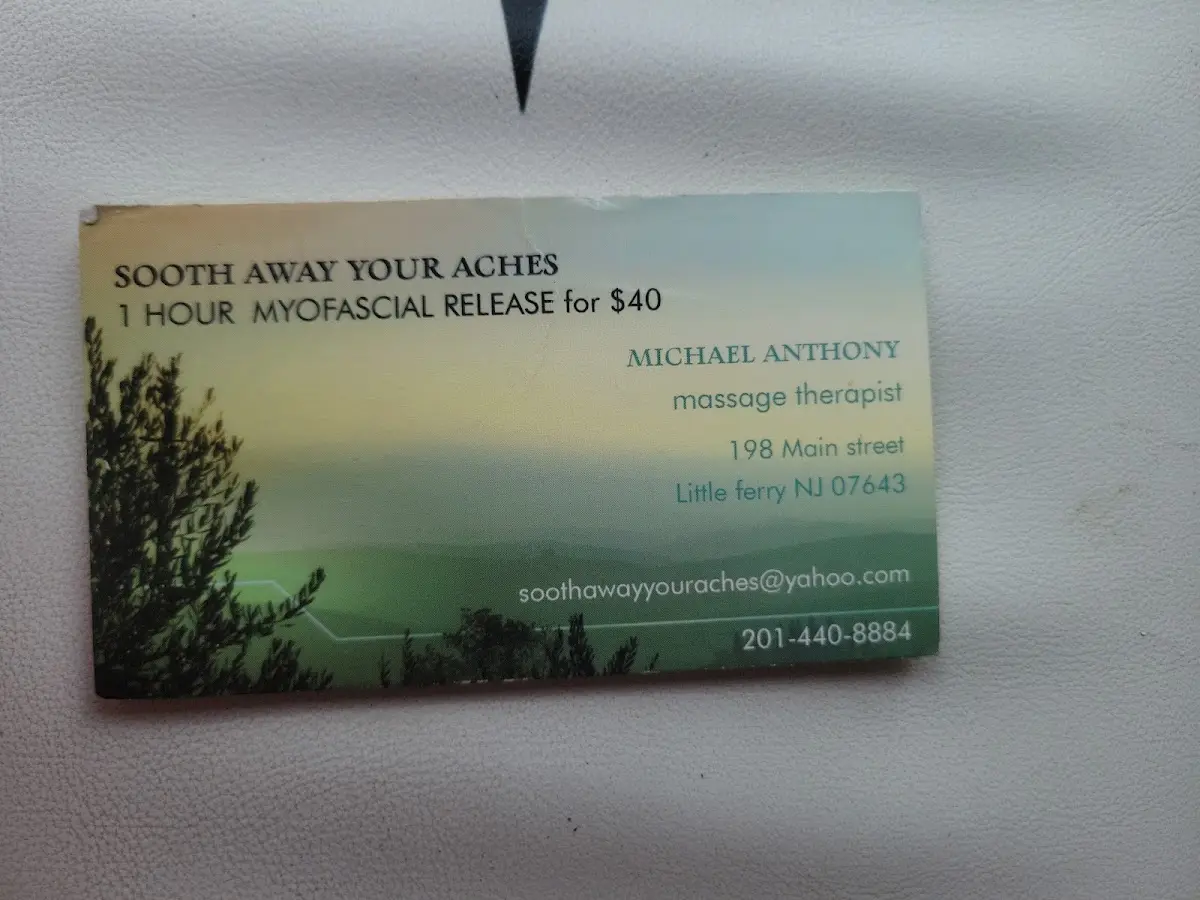 sooth away your aches — Massage Therapy in Main St, New York