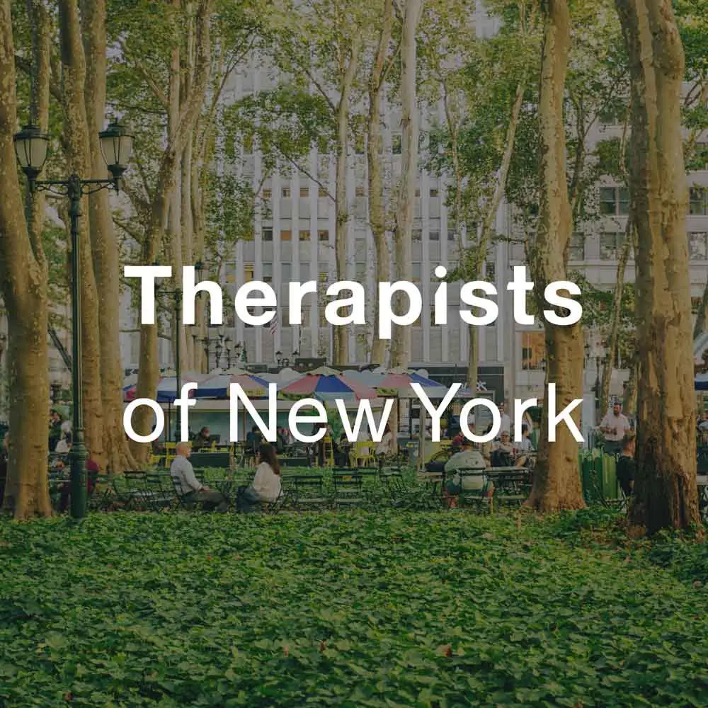 Therapists of New York — Psychotherapy in E 39th St, New York