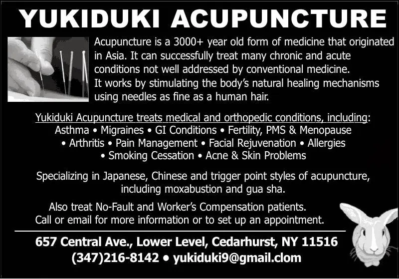 Yukiduki Acupuncture — Acupuncture in Cedarhurst, New York