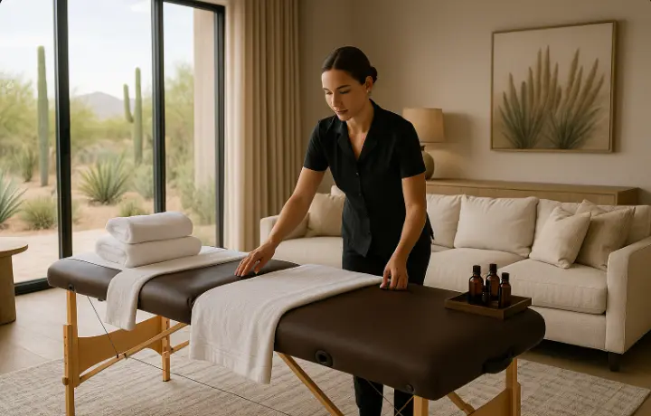 Prestige Mobile Massage- $99 Saturday SALE — Massage Therapy in W Indian School Rd #1184, Phoenix
