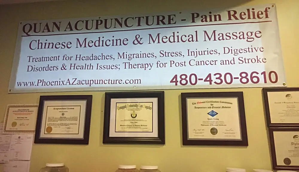 Quan Acupuncture & Pain Relief Clinic — Acupuncture in E Bell Rd, Phoenix