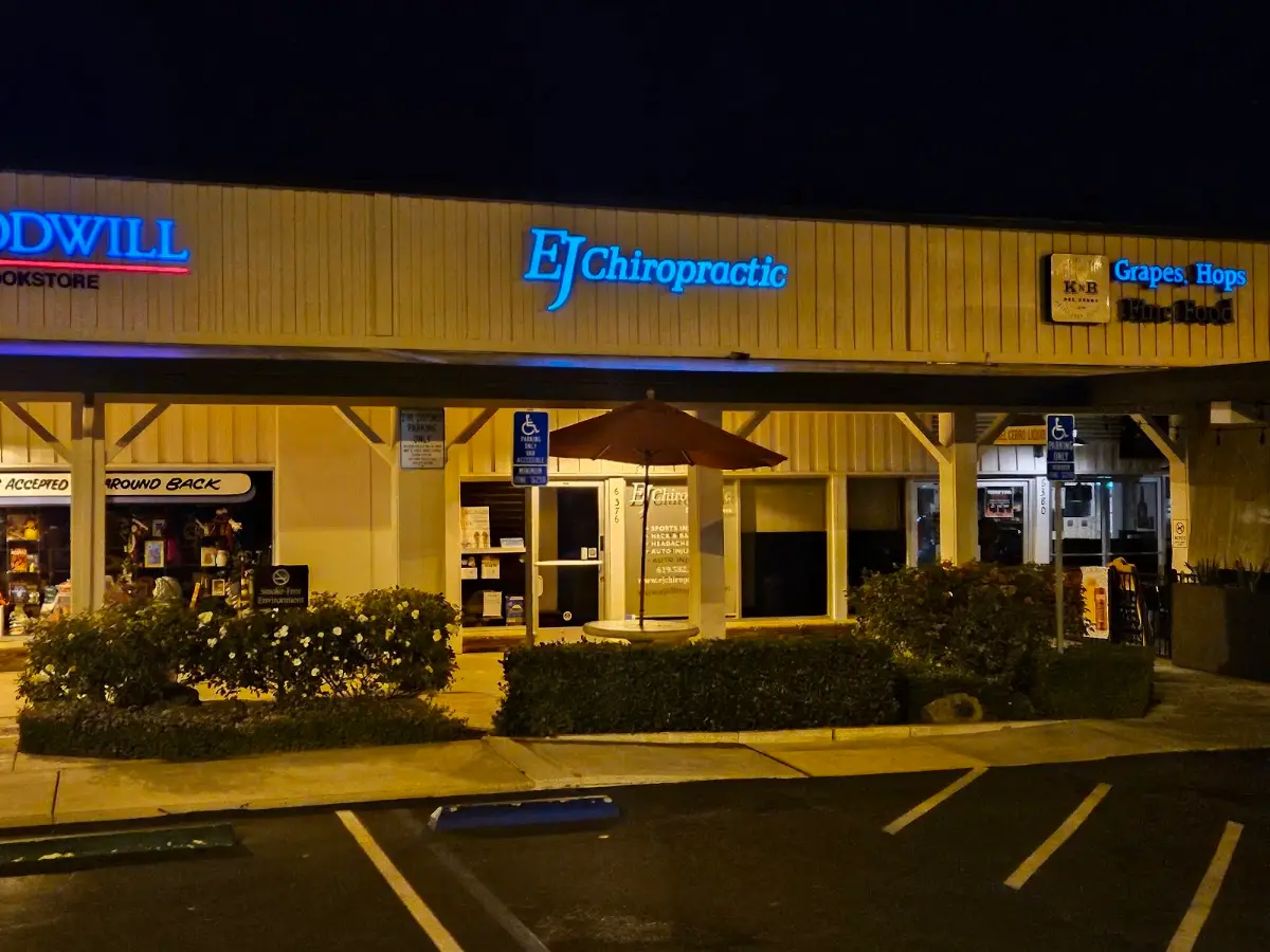 EJ Chiropractic — Chiropractic in Del Cerro Blvd, San Diego