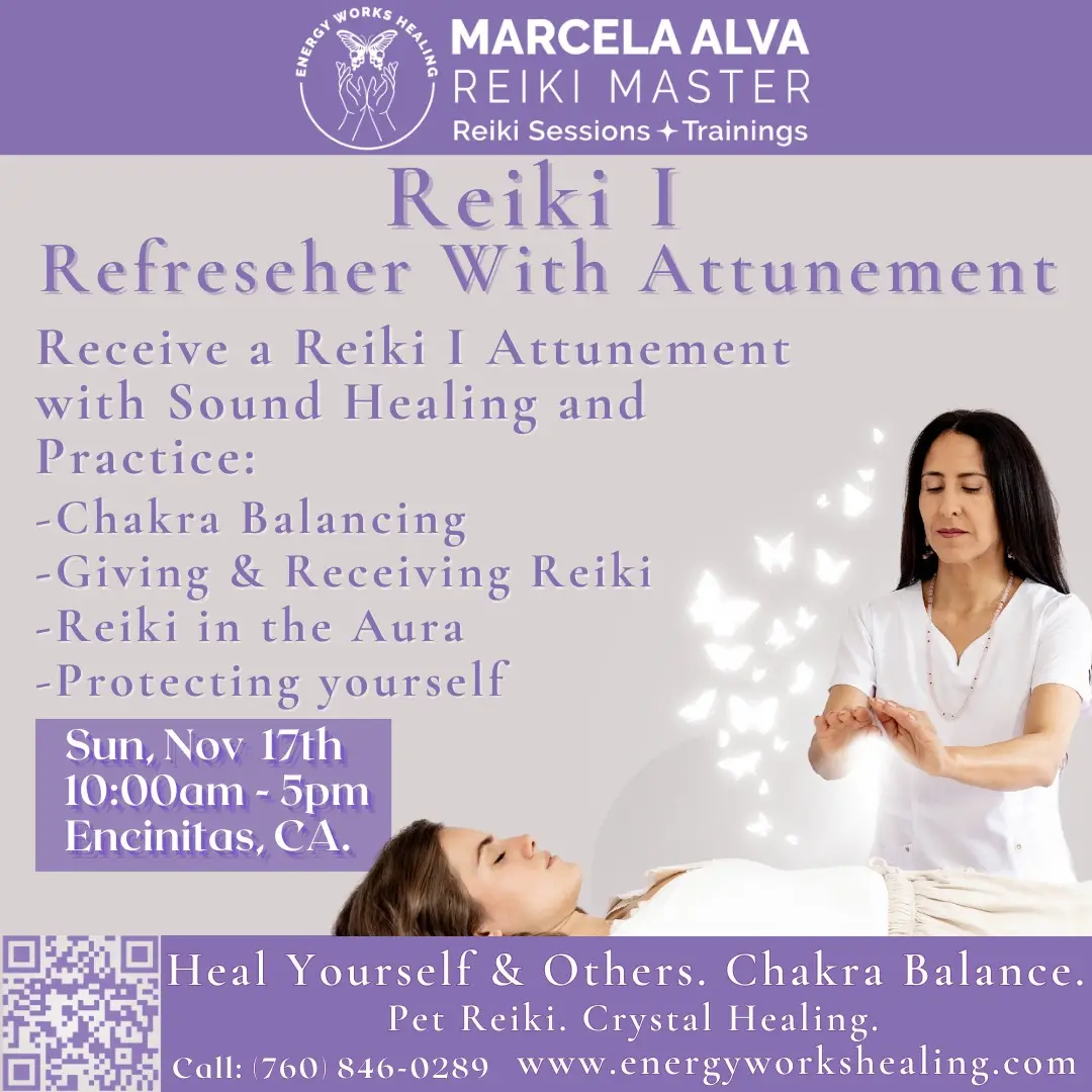 Energy Works Healing - Reiki Healing & Trainings — Reiki & Energy Medicine in Encinitas Blvd Ste 110, San Diego