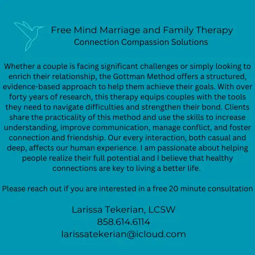 Free Mind Marriage and Family Therapy — Psychotherapy in Kettner Blvd, San Diego