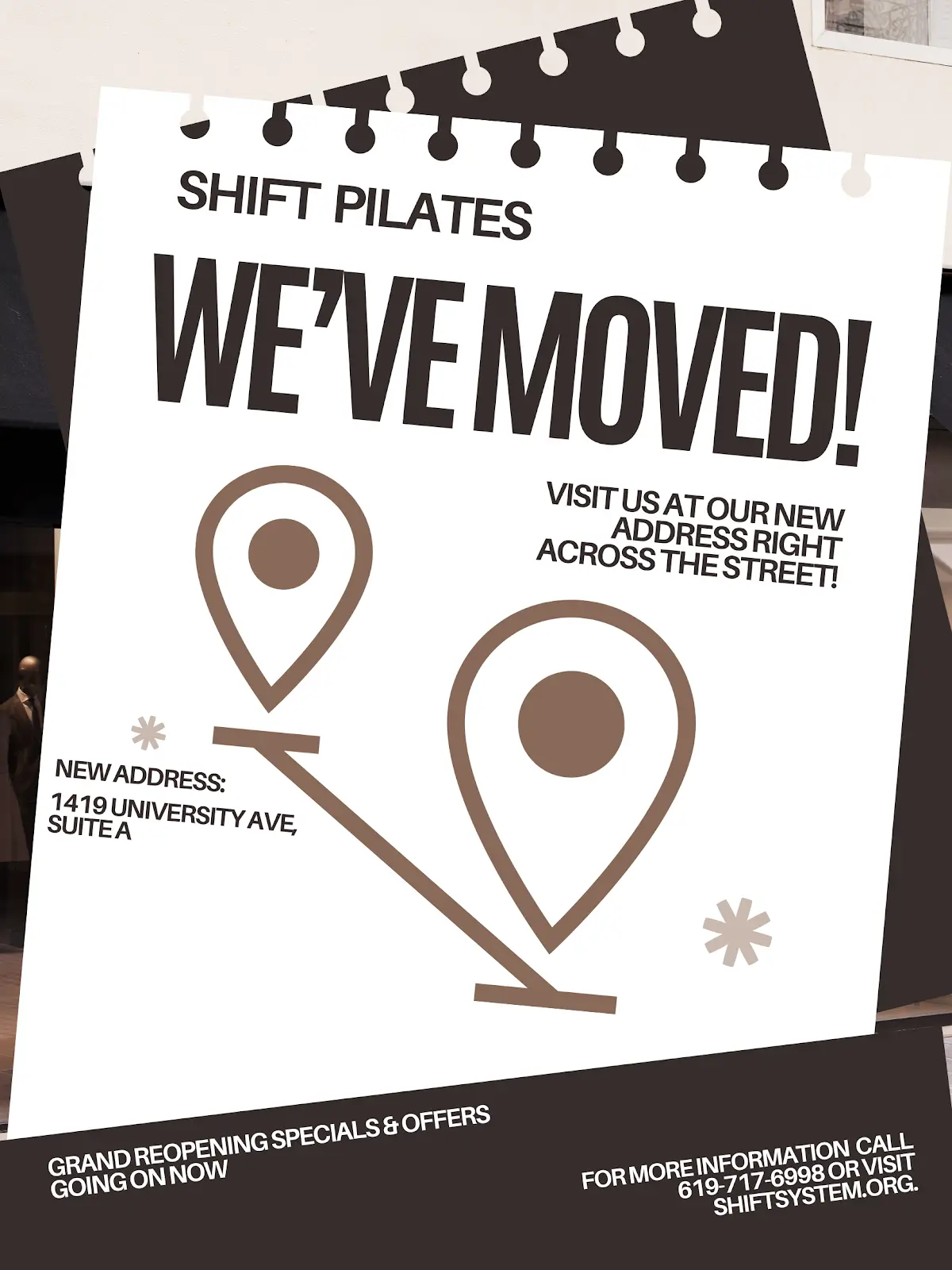 SHIFT Pilates — Yoga, Tai Chi & Pilates in University Ave Ste a, San Diego