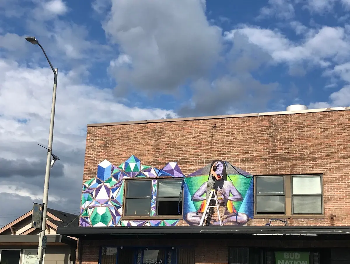 The Heart Center for Awakening — Yoga, Tai Chi & Pilates in enter from alley, Seattle